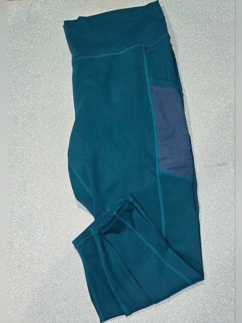 Preowned Good Condition Womens Capri Active Leggings Size-1X